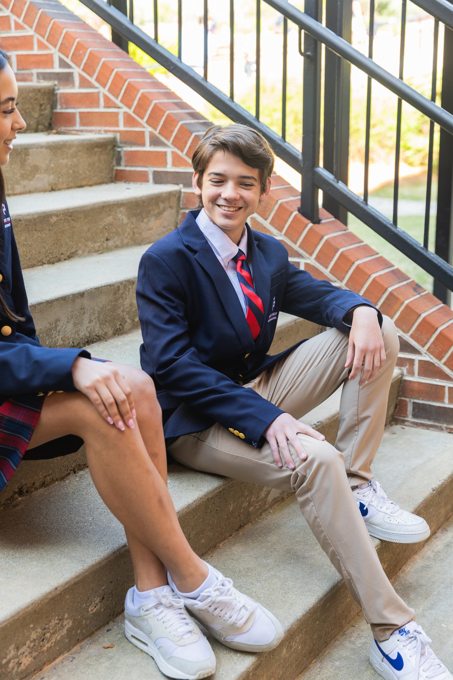 School Uniform Hopsack Blazer (7th-12th Grade)
