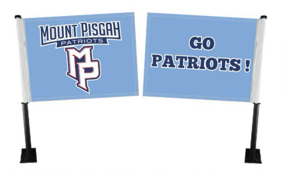 Mount Pisgah Patriots Car Flag