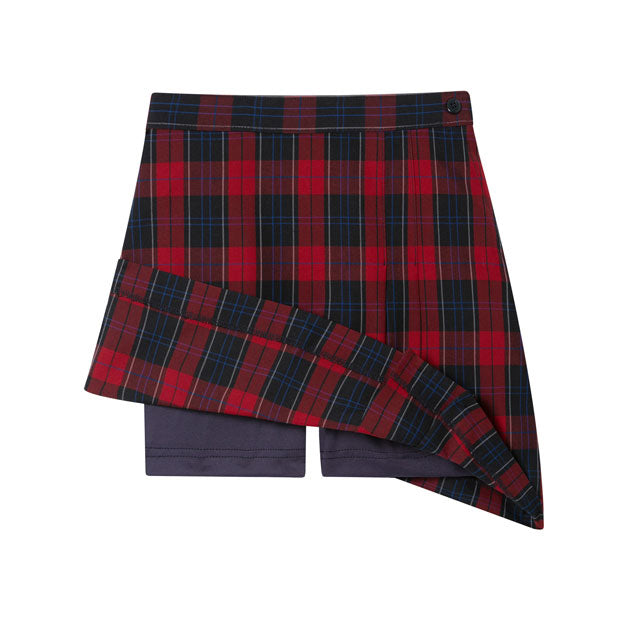 Teen Girls' Plaid Skort MILLS