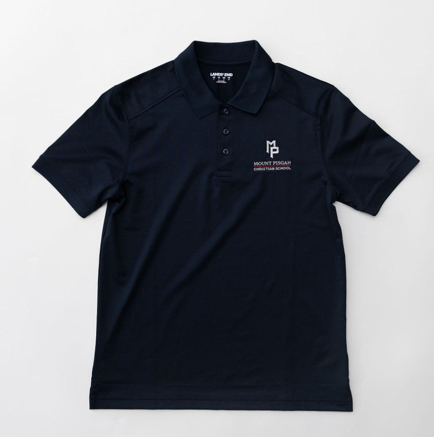 Youth Short Sleeve Interlock Polo Shirt