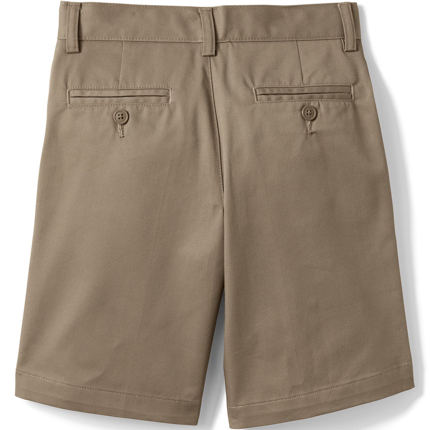 School Uniform Boys Plain Front Blend Chino Shorts