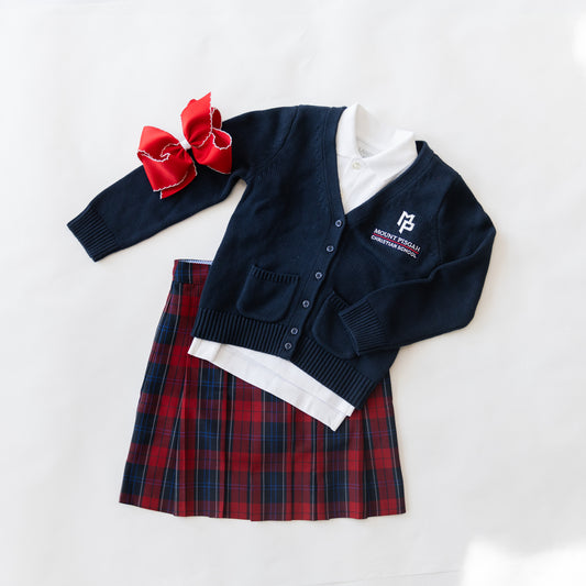 Girls Cotton Modal Button Front Cardigan Sweater