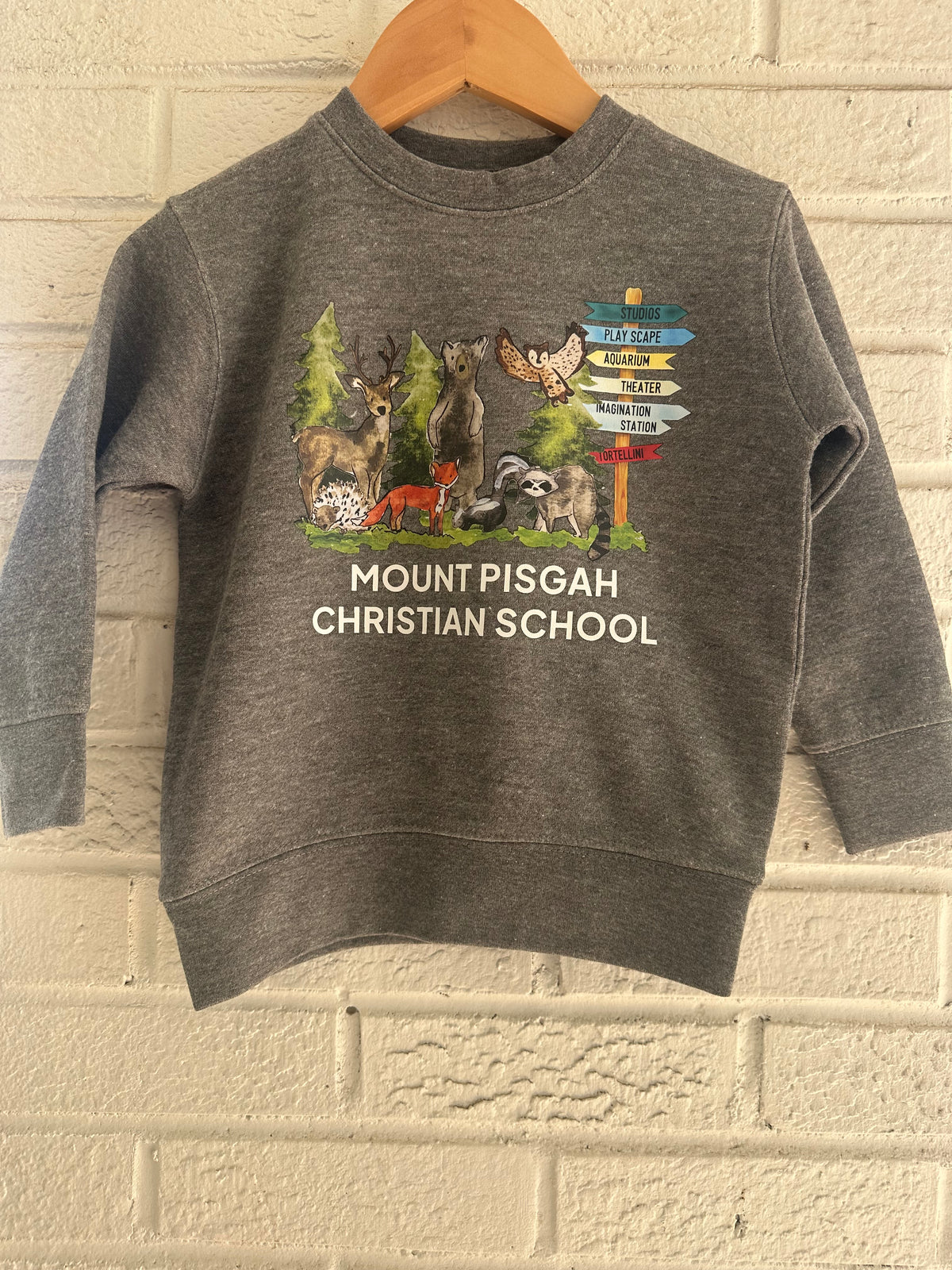 Toddler Animal Crewneck
