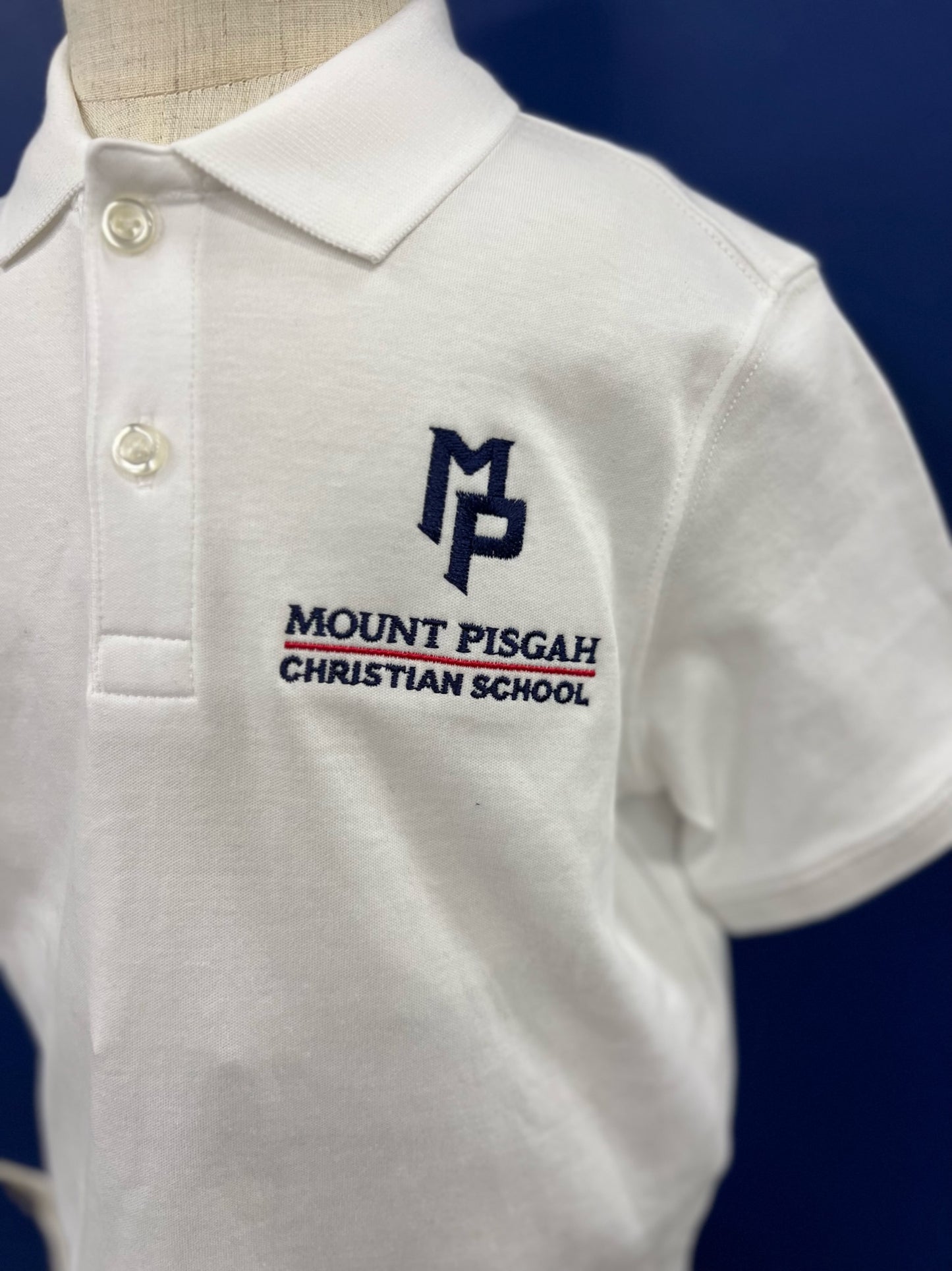 Youth Short Sleeve Interlock Polo Shirt