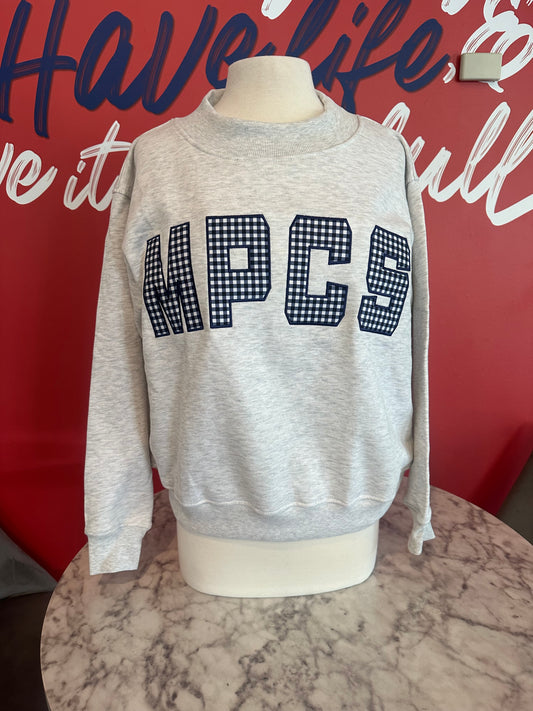 MPCS Gingham Mockneck