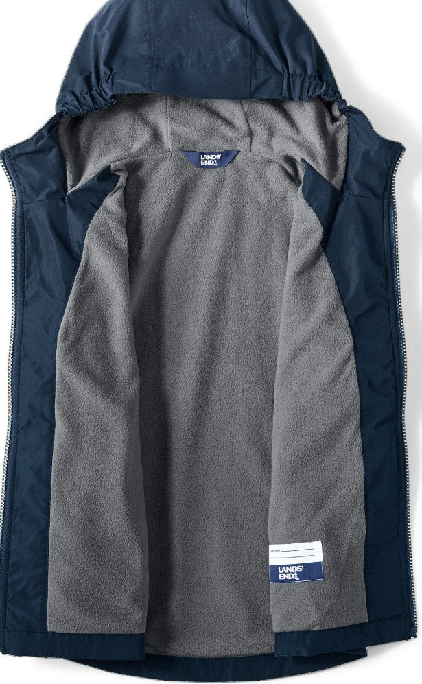 Youth Fleece Lined Rain Jacket