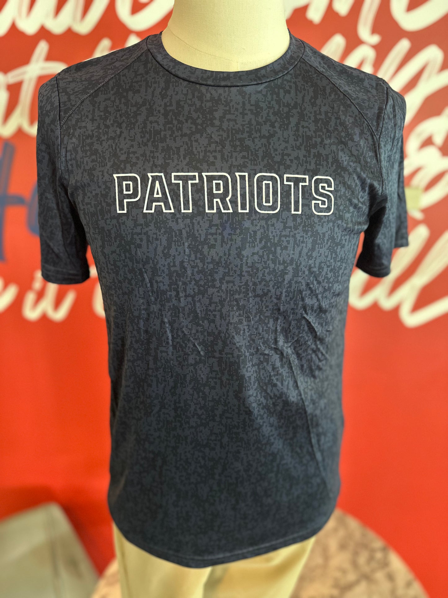 Youth Patriots Navy Digi Camo Dri Fit Tee
