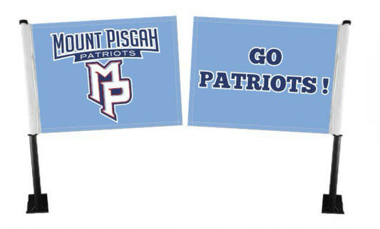 Mount Pisgah Patriots Car Flag