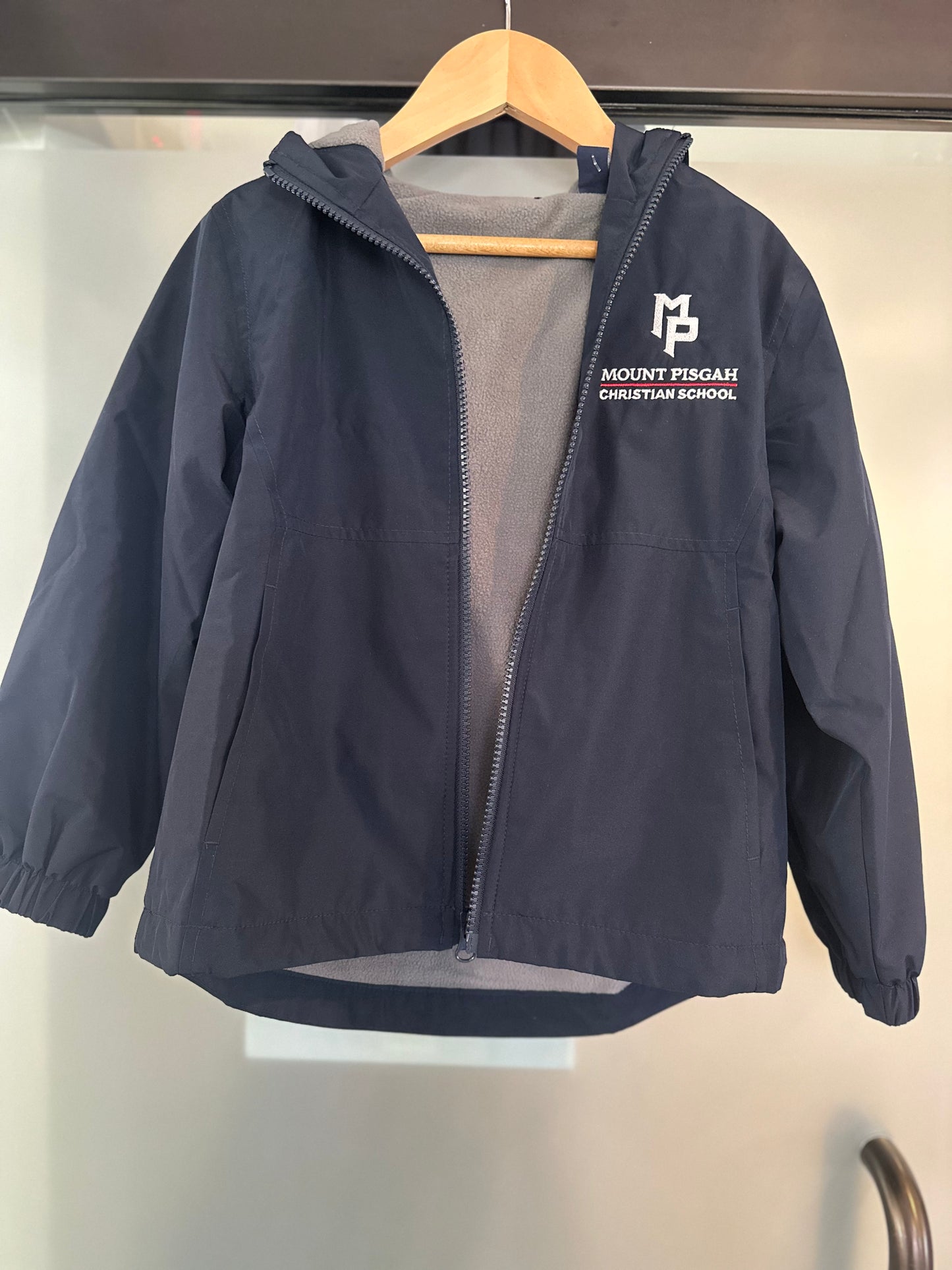 Youth Fleece Lined Rain Jacket