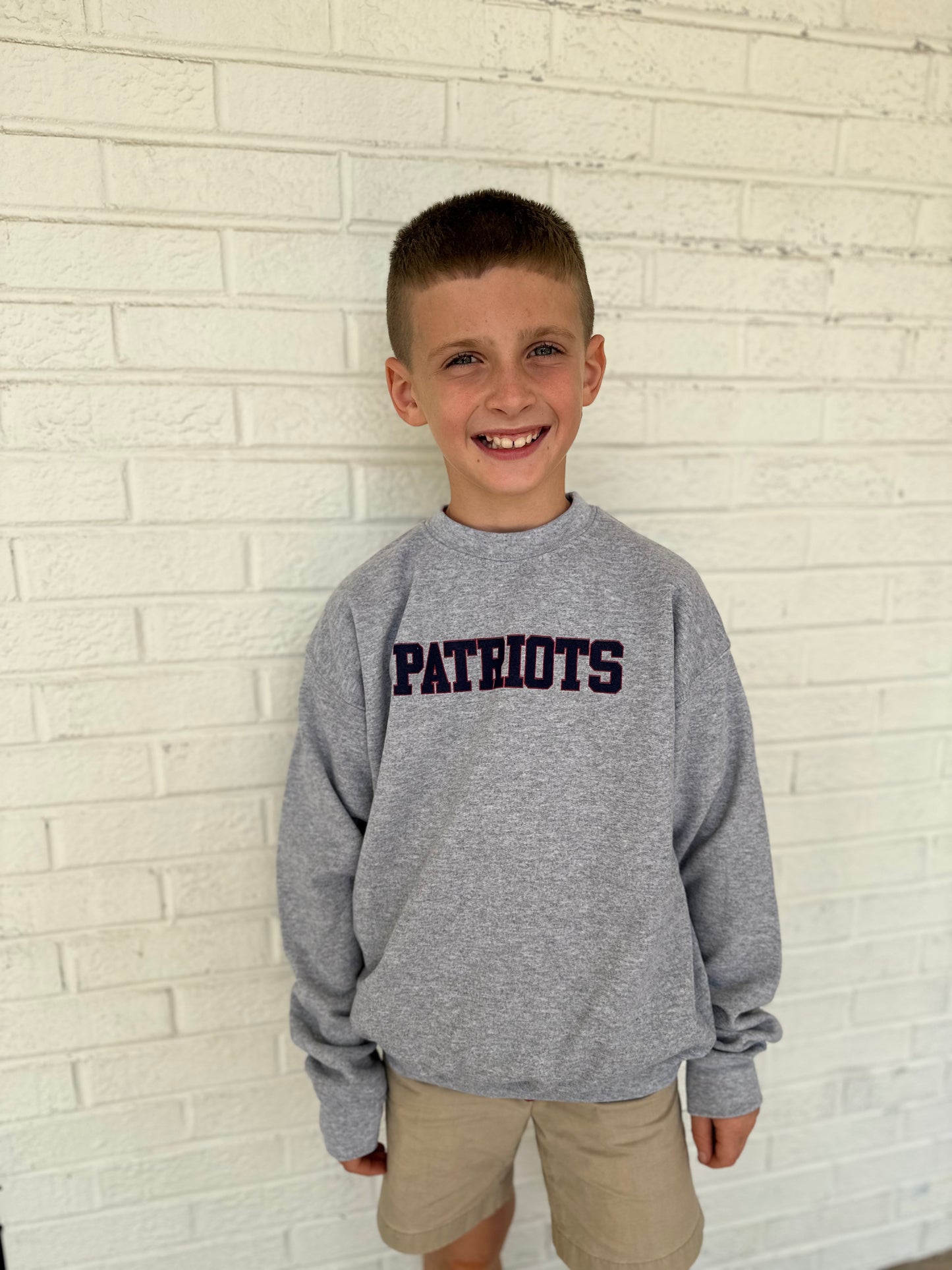 Youth Patriot Crewneck Sweatshirt