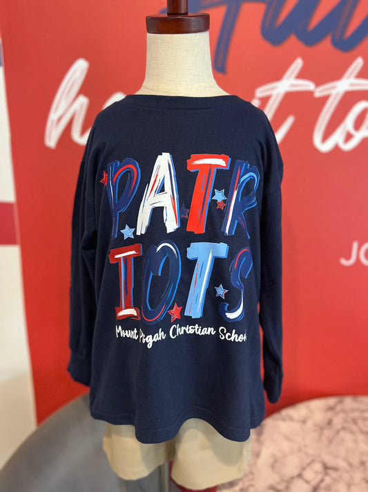 Youth Long Sleeve Patriot Marker T Shirt