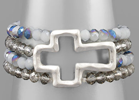Cross Beads Bracelet