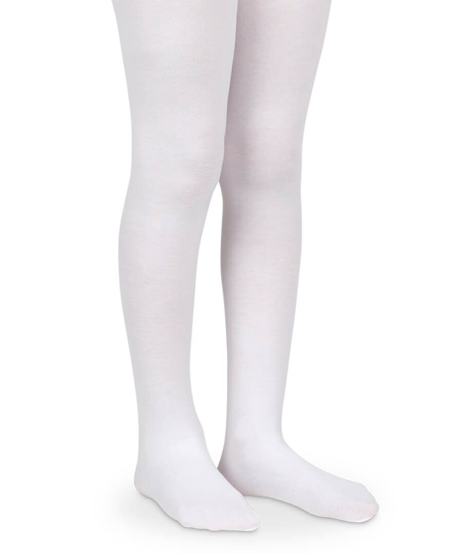 Girls Tights- White