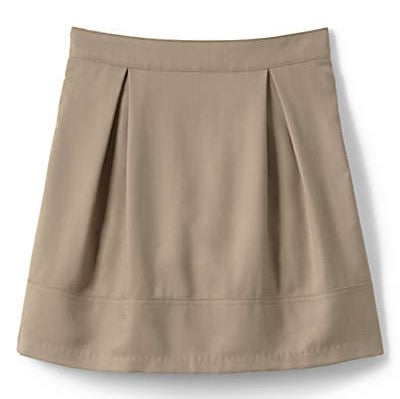 Girls Solid Pleated Skort (JK-8th Grade)