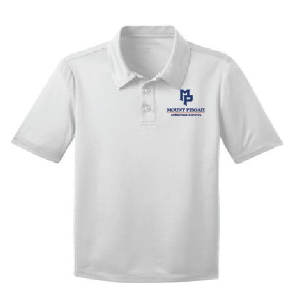 Kids Short Sleeve Interlock Polo Shirt