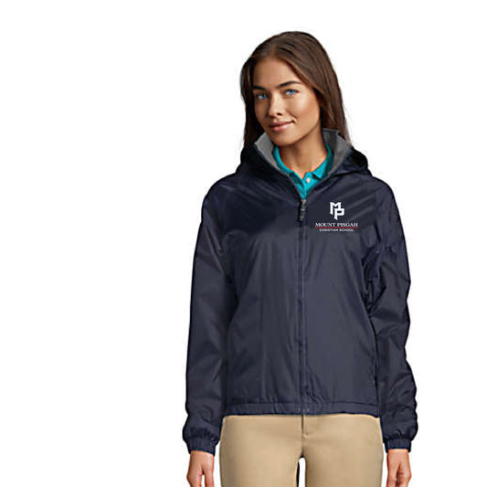 Ladies Fleece Lined Rain Jacket